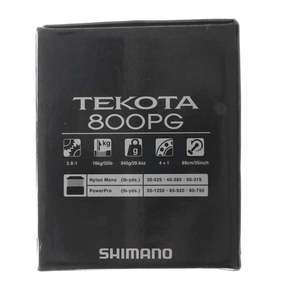 Reels * | Shimano Tekota 800Pg A Level Wind Overhead Reel