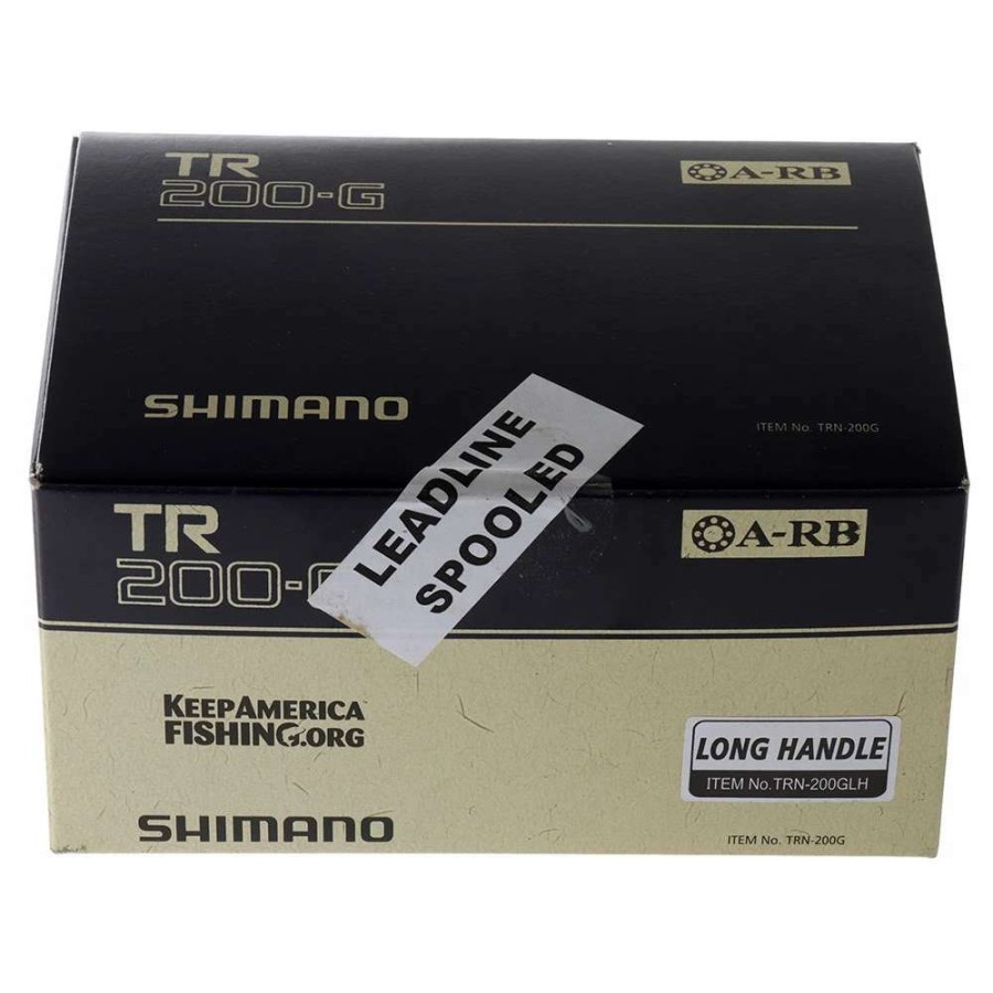 Reels * | Shimano Tr 200 G Harling Reel With Leadline