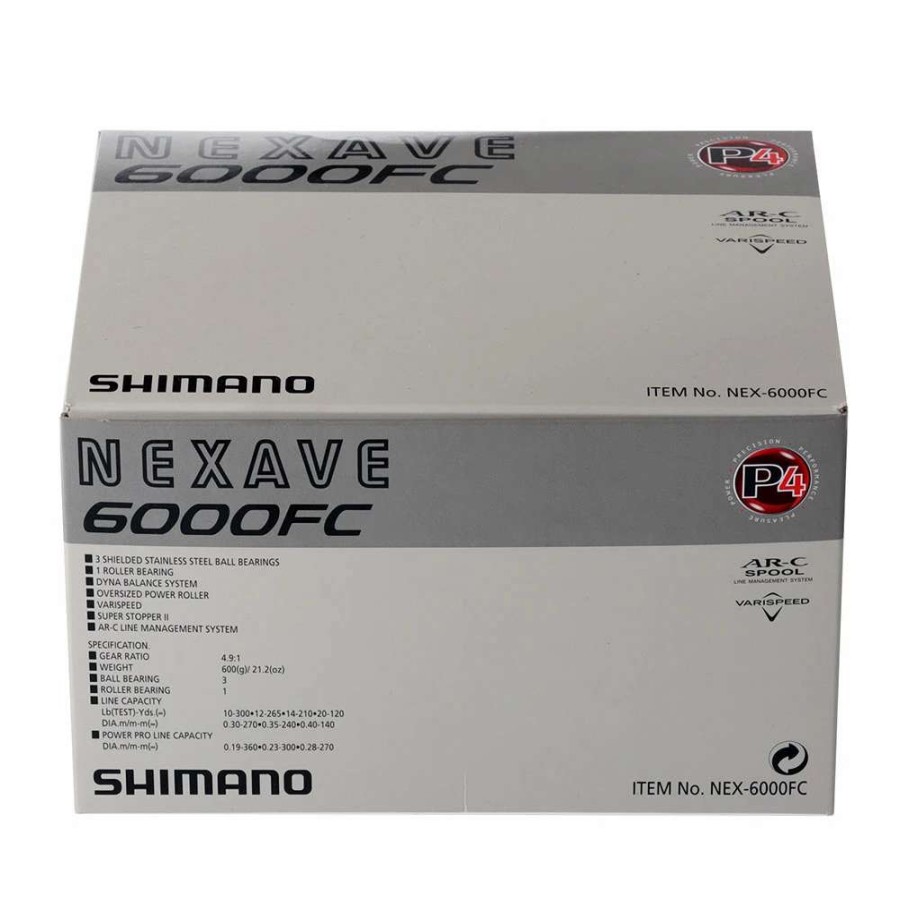 Reels * | Shimano Nexave 6000 F Spinning Reel