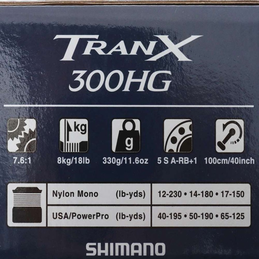 Reels * | Shimano Tranx 300-Hg Baitcaster Reel