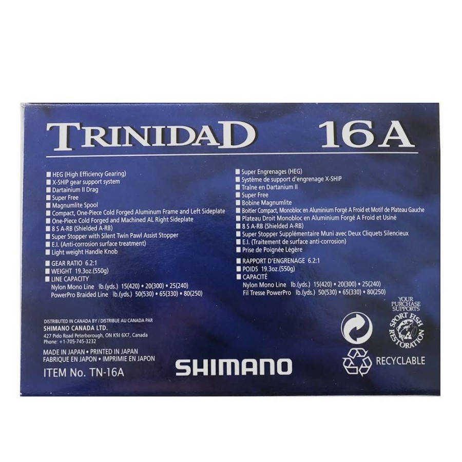 Reels * | Shimano Trinidad 16 A Jigging Reel