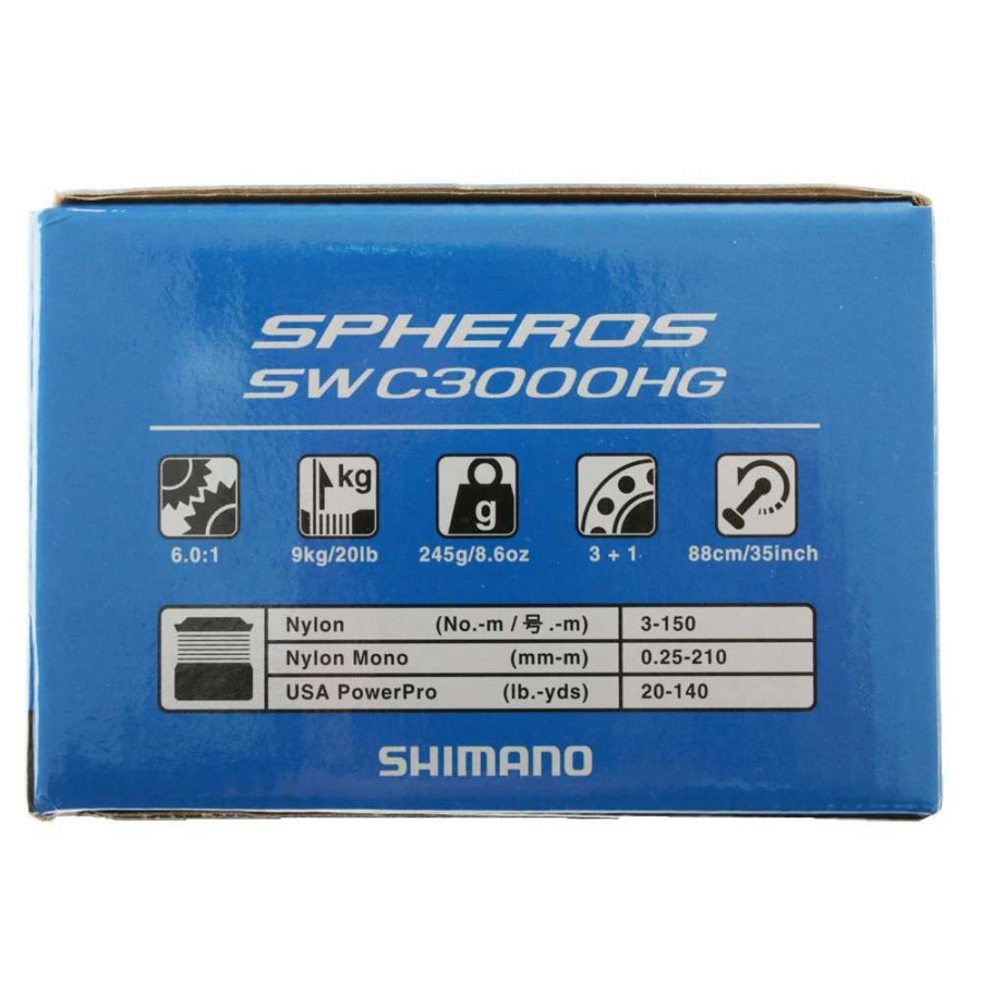 Reels * | Shimano Spheros Spc3000Hg Sw Spinning Reel