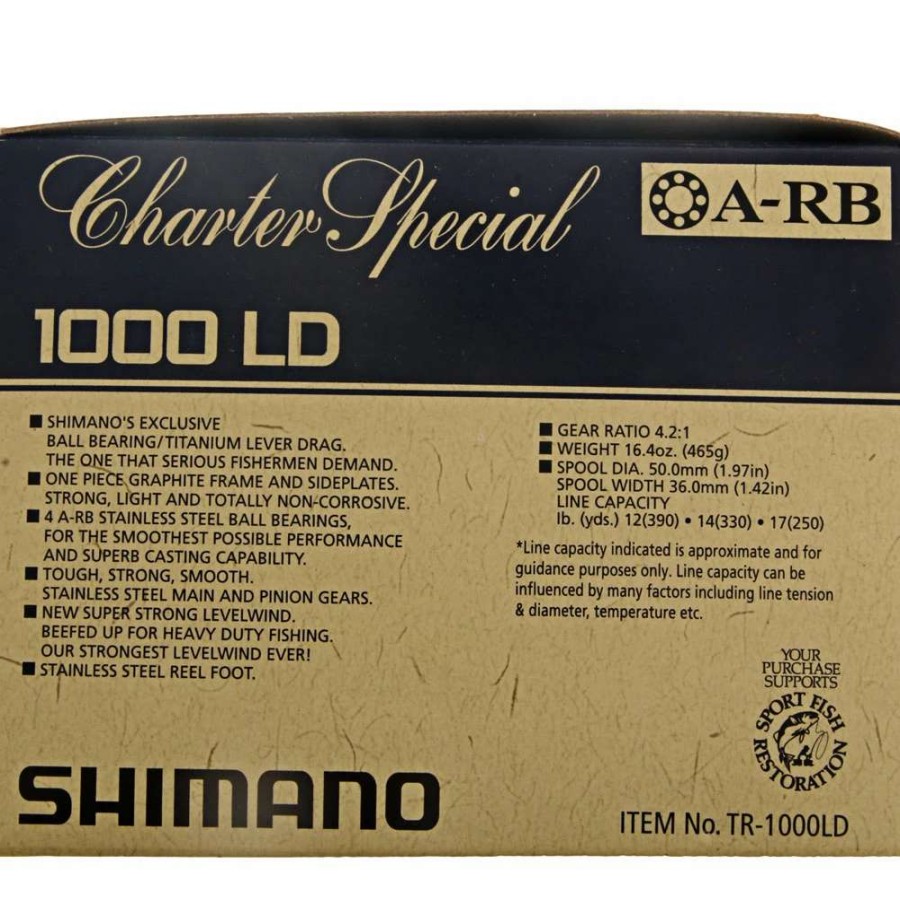 Reels * | Shimano Tr1000Ld Levelwind Reel