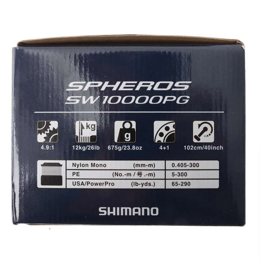 Reels * | Shimano Spheros Swa 10000Pg Spinning Reel