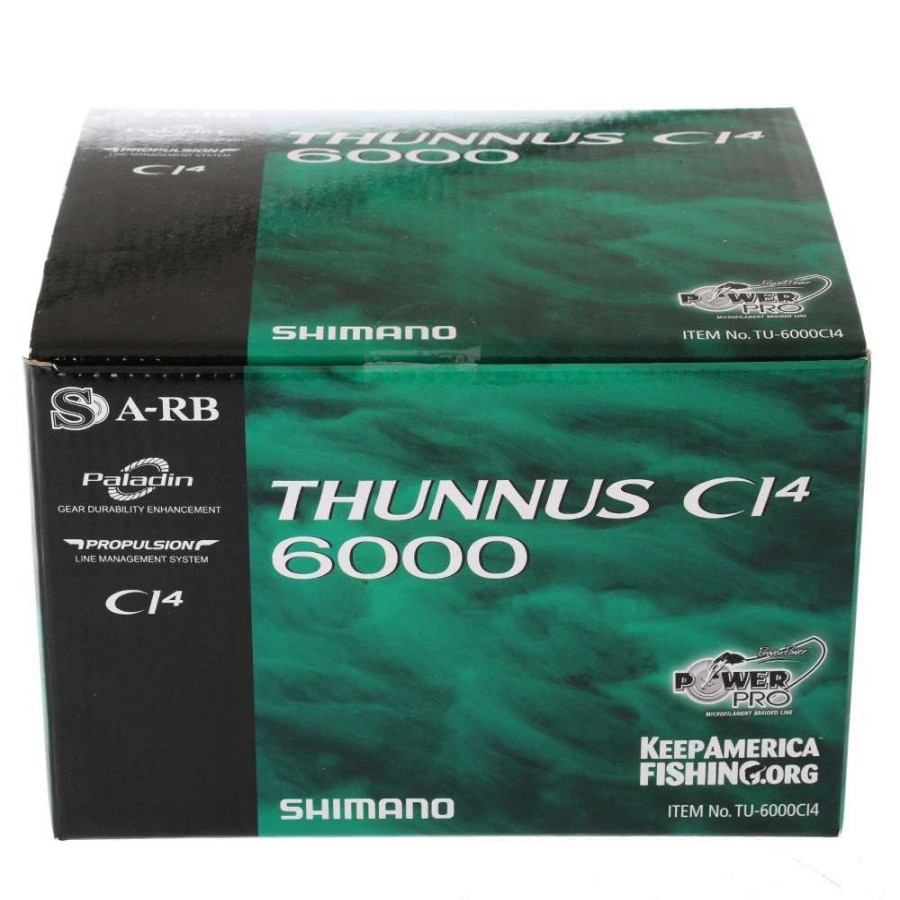 Reels * | Shimano Thunnus 6000 F Ci4 Baitrunner Reel