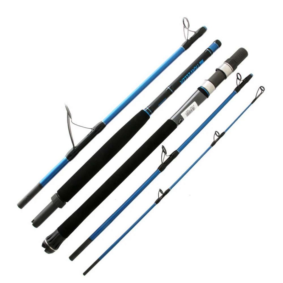 Shimano Rods * | Shimano Traveller Topwater Spinning Rod 8Ft 2In 50-80Lb 5Pc