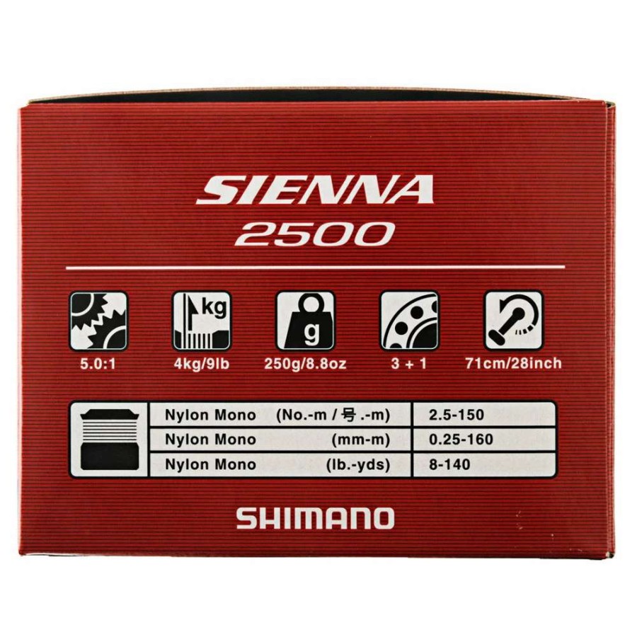 Reels * | Shimano Sienna 2500 Fg Spinning Reel