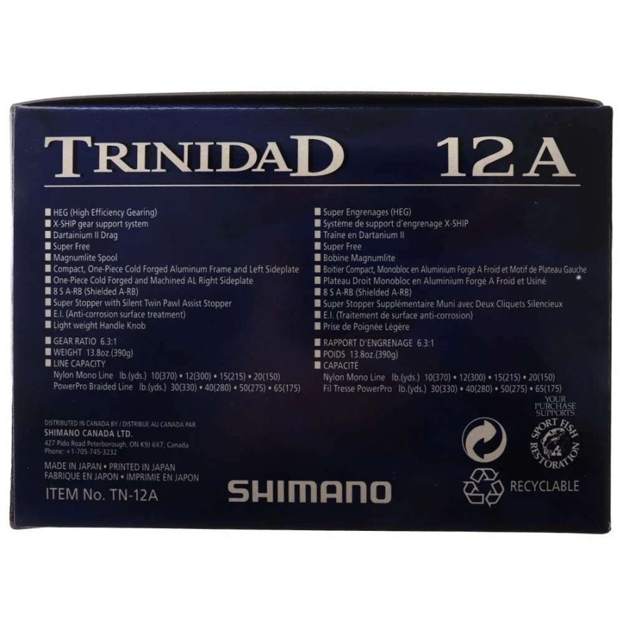 Reels * | Shimano Trinidad 12 A Jigging Reel