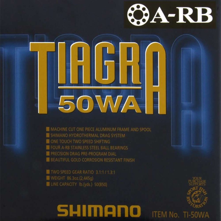 Reels * | Shimano Tiagra 50 Wa Game Reel